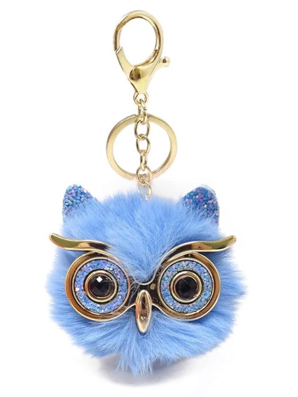 Owl Pom Pom Bag Charm NWT - Pick 1 - Your Choice of Colors